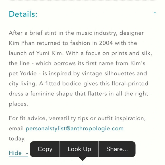 Yumi Kim Lavora Dress for Anthropologie - Picture 8 of 10